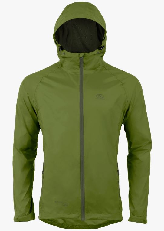 Stow and Go Waterproof Jacket Olive