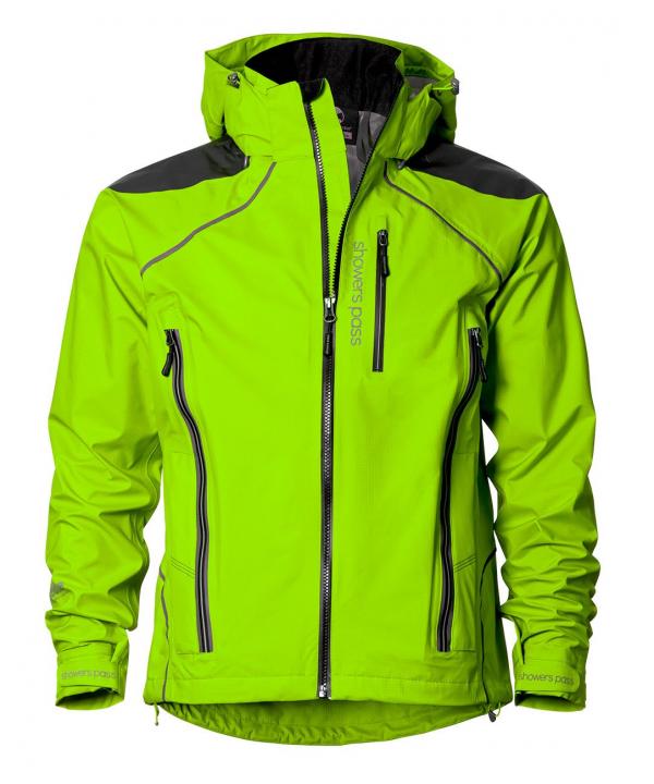Mens Refuge Jacket Neon Green